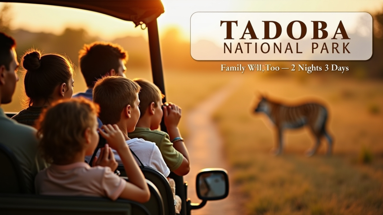 Tadoba National Park Family Wildlife Tour - 2 Nights and 3 Days